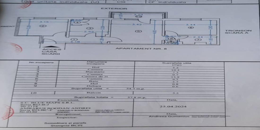 Tic Tac, 3 Bedrooms Bedrooms, 3 Camere Camere,Apartament 3 camere,Vanzare,2109